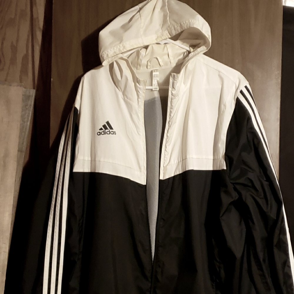 Adidas windbreaker full zip